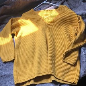 Gap mustard yellow sweater